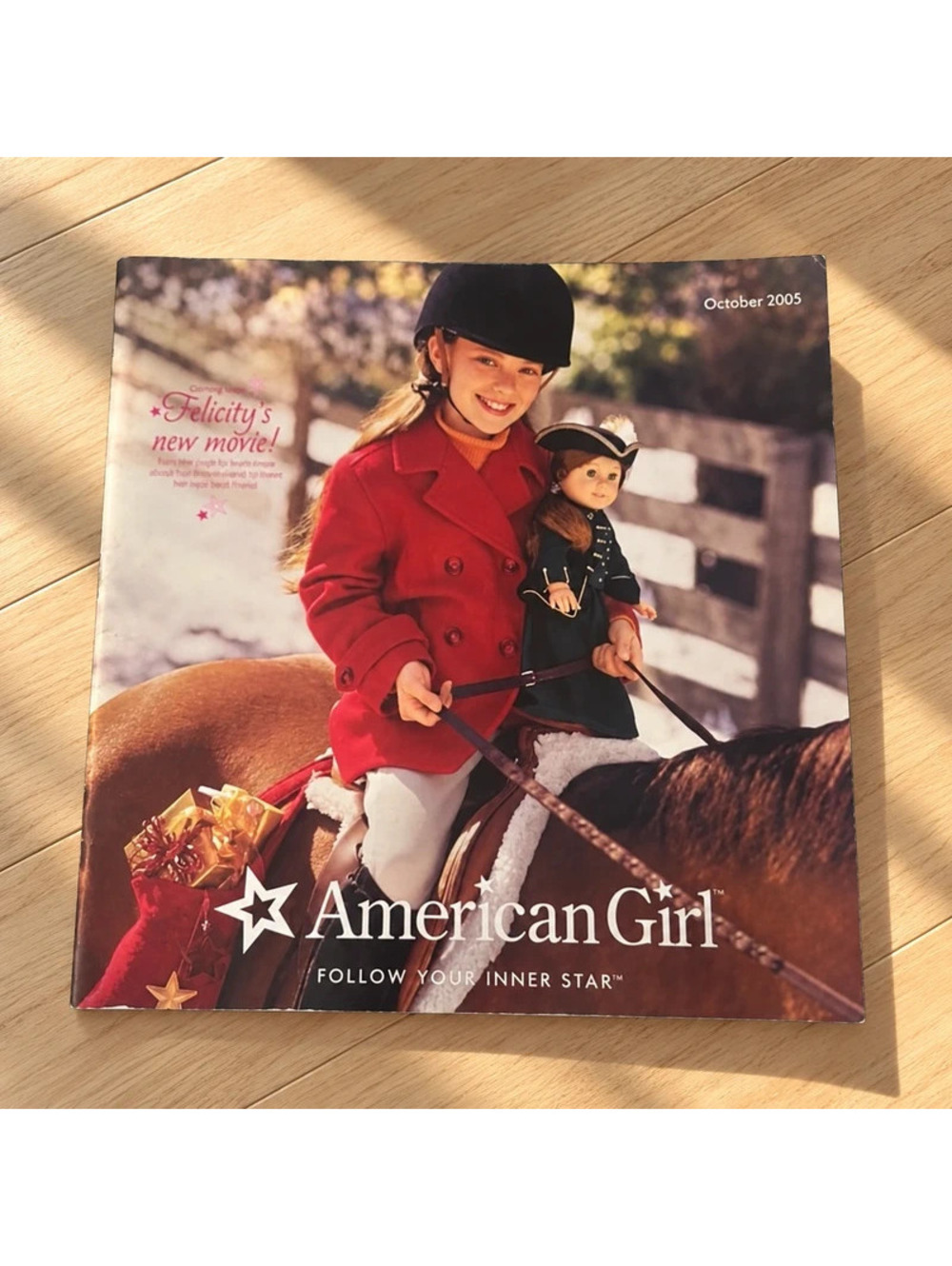 Vintage American Girl October 2005 Catalog Felicity Elizabeth Doll